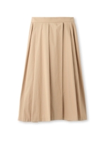 ランダムプリーツスカート/ベージュ(052)