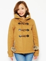 BONDING DUFFEL COAT/ベージュ