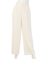 【BED&BREAKFAST】Soft Double Cloth Wide Pants/OFF WHITE