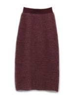 【emmi atelier】シンプルタイトスカート/WINE