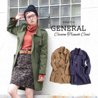 ジェネラルツイルコクーントレンチコート