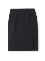 [S]タックプリーツスカート/ブラック(019)