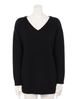 Ｓ　総針ＶネックＰＯ/グレー