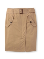 ジップラップスカート/サンドベージュ(053)