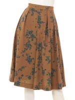 レトロフラワーガウチョＰＮ/キャメル