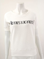 裏毛vacance トレーナー/WH