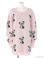 ANARCHY PEPES KNIT PULLOVER/BLUE