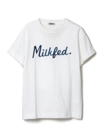 EMBROIDERED ROLL UP S/S TEE/グリーン