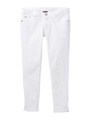 LOGO POCKET SKINNY PANTS/ホワイト