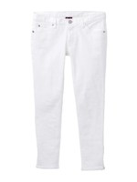 LOGO POCKET SKINNY PANTS/ホワイト