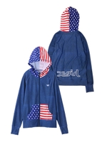 【X-girl x ROXY】STAR STRIPES RASHIE PARKA/ネイビー