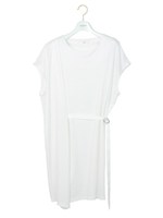【emmi atelier】リボンベルトワンピース/WHT
