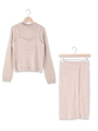 ニットセットアップワンピース/ピンク(372)