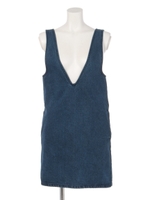 バックレースアップOP/インディゴ