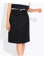 リボンギャバスカート/ネイビー(093)