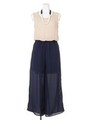 【ANAP】パールネックレス+ジョーゼットサロペットSET/WH/BK