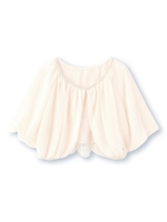 Dorry Doll バックシャンシフォンボレロ/ライトベージュ(051)