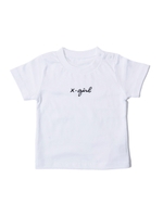 S/S TEE CURSIVE LOGO(2T)/ホワイト