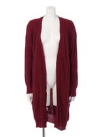 【anap mimpi】ニットロングカーディガン/GRN