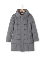 スタンドカラー中綿コート/ネイビー(093)