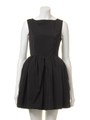 タフタミニドレス/BLK