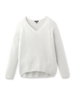 [S]Vネックニットプルオーバー/ライトグレー(011)