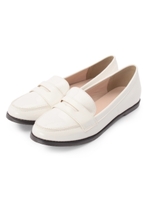 エナメルローファー靴/ブラック(119)