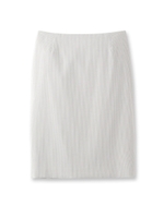 ナローストライプタイトスカート/ネイビー(393)