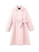 フラワーライナーベルト付きトレンチコート/ベージュ(052)