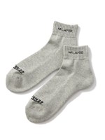 SHORT LOGO SOCKS/ブラック