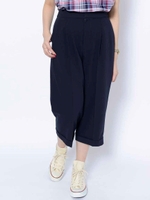 WIDE PANTS/NAVY
