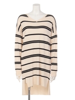 スパンレーヨンチュニック/アイボリー