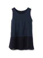 ダブルシフォンタンクトップ/オフホワイト(003)