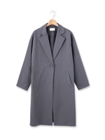 ロングチェスターコート/カーキ(027)