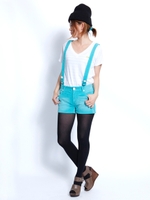 CORDUROY SHORTS/ライトブルー