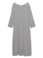 スリットロングニットプルオーバー/WHT