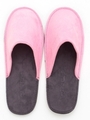 フェイクスエードスリッパレディース/PINK