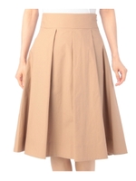 ミモレ丈プリーツスカート/ネイビー(093)