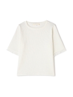 フリンジニット/ホワイト(030)