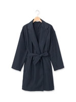 ベルテッドチェスターコート/サックス(090)