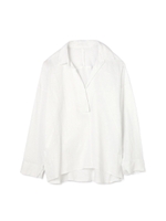 リネンリラックスシャツ/ホワイト(030)