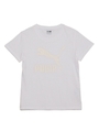 【PUMA】NO.1 LOGO TEE/WHT