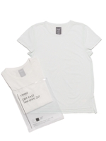 【emmi studio】ベーシック2パックTシャツ/WHTxBLU