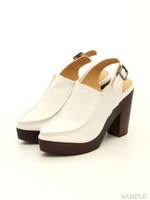 サボ風ブーティ/白