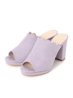 スカラップミュール/ライトパープル(081)