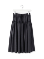 タフタ切り替えスカート/ベージュ系(053)