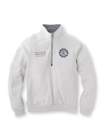 サルーキ犬刺繍ジッププルオーバー/グレー(012)