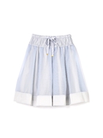 SHEER DRAWSTRING SKIRT/ベージュ(040)