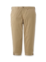 シャドーチドリクロップドパンツ/ベージュ(052)