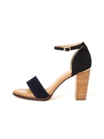 ヒールカップサンダル/ネイビー(120)